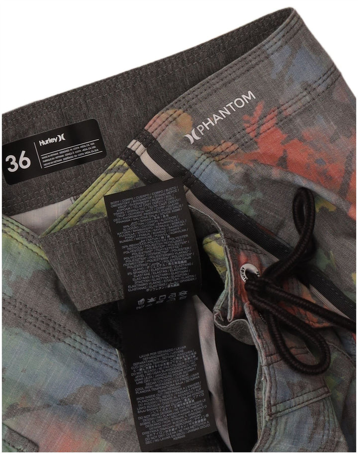 Hurley Herre Phantom Svømmeshorts Stor Flerfarvet Tie Dye Bomuld