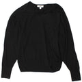 Cos Dame Oversized V-hals sweater UK 6 XS Sort