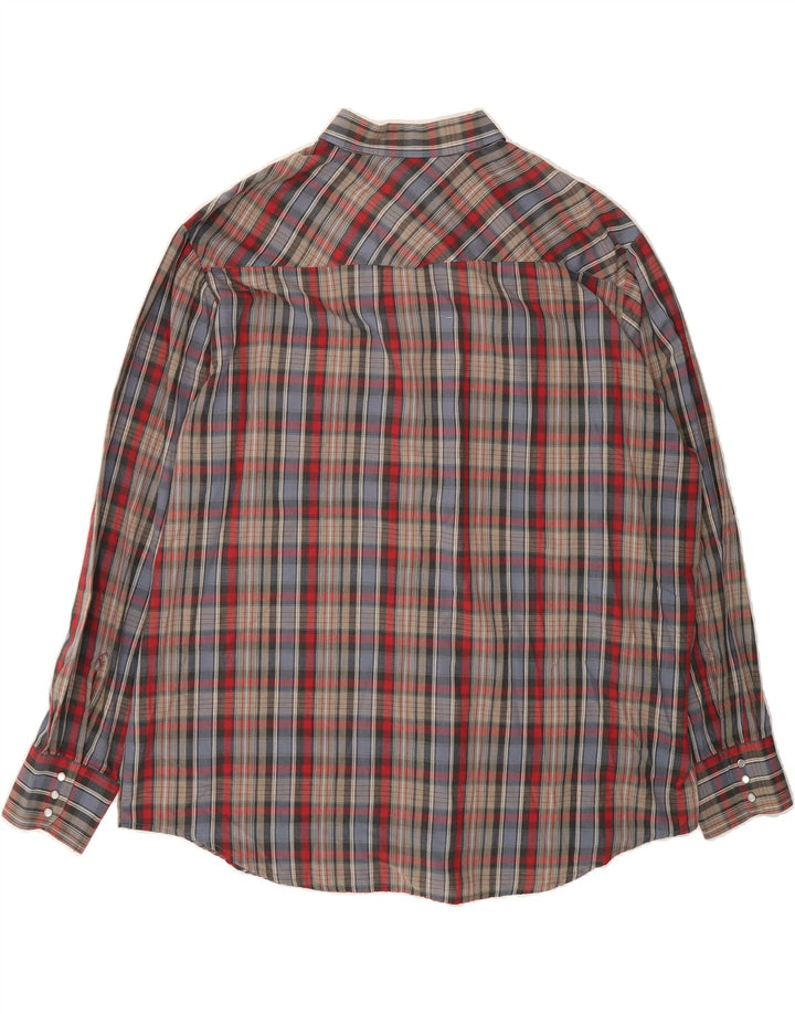 CHAMPION Mens Shirt XL Multicoloured Check Polyester Vintage Champion and Second-Hand Champion from Messina Hembry 
