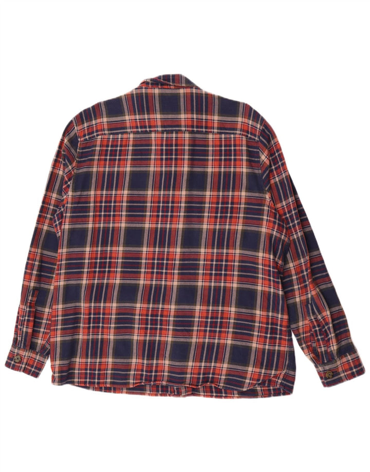 Crew Clothing Herre Flanellskjorte XL Flerfarvet ternet bomuld