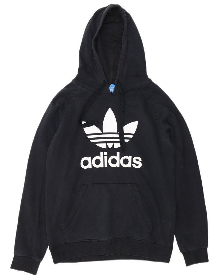 Adidas Grafisk hættetrøje til mænd mellem sort bomuld