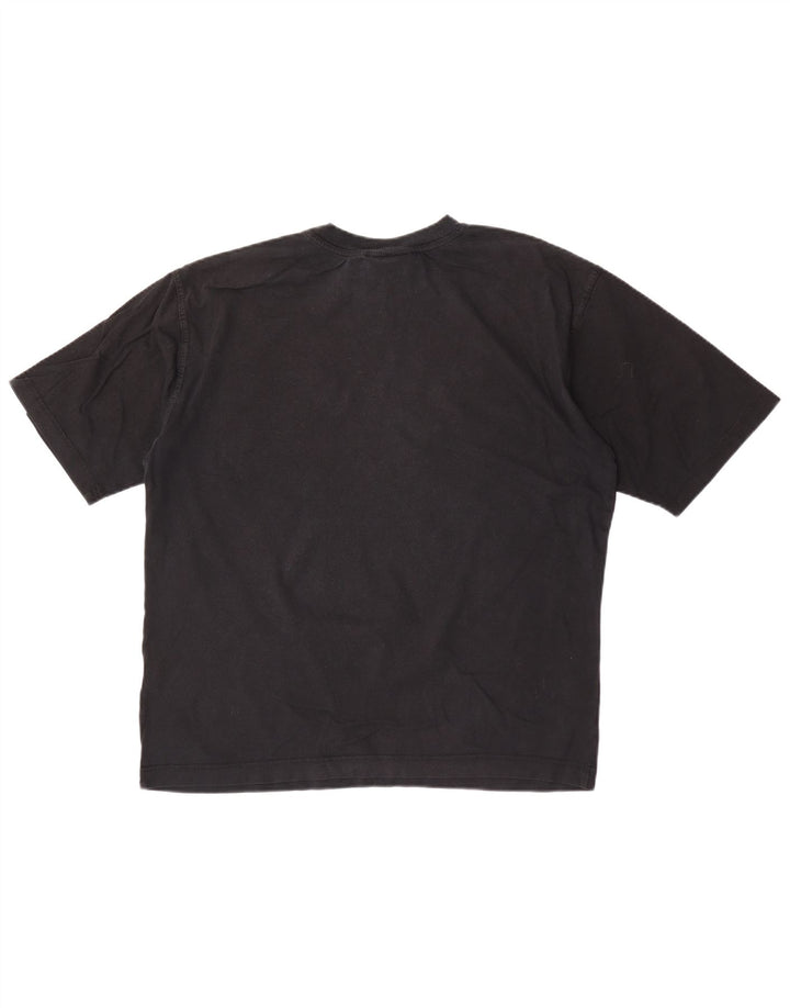 Puma Herre T-Shirt Top Medium Sort Bomuld