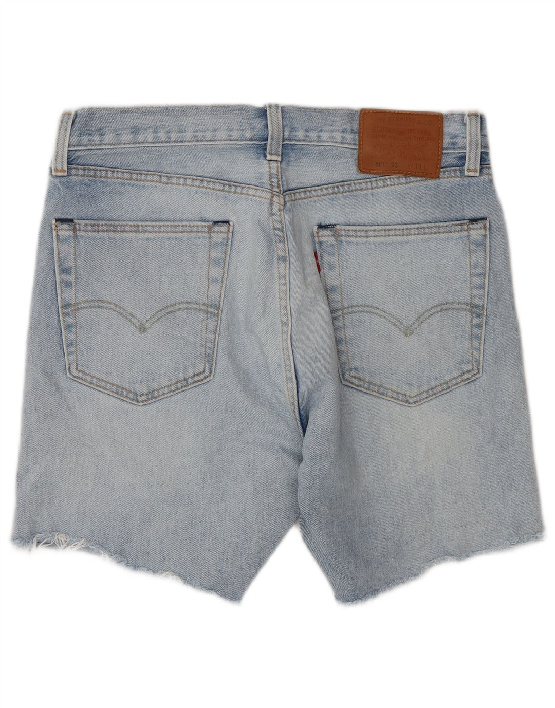 Levi's Herre 501 denimshorts W31 mellemblå bomuld