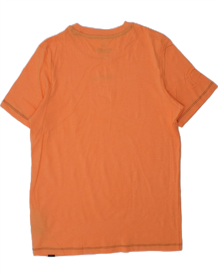 JACK & JONES Boys T-Shirt Top 13-14 Years Orange Cotton Vintage Jack & Jones and Second-Hand Jack & Jones from Messina Hembry 