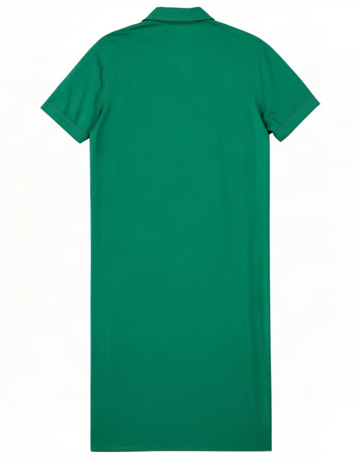 Bucci Dame Polo Dress IT 46 Stor Grøn Bomuld