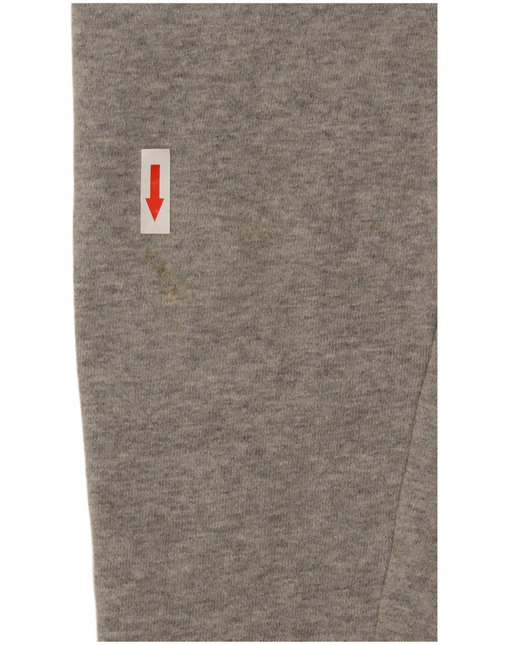 Fila Dame Oversized Sweatshirt Jumper UK 10 Lille Grå Bomuld