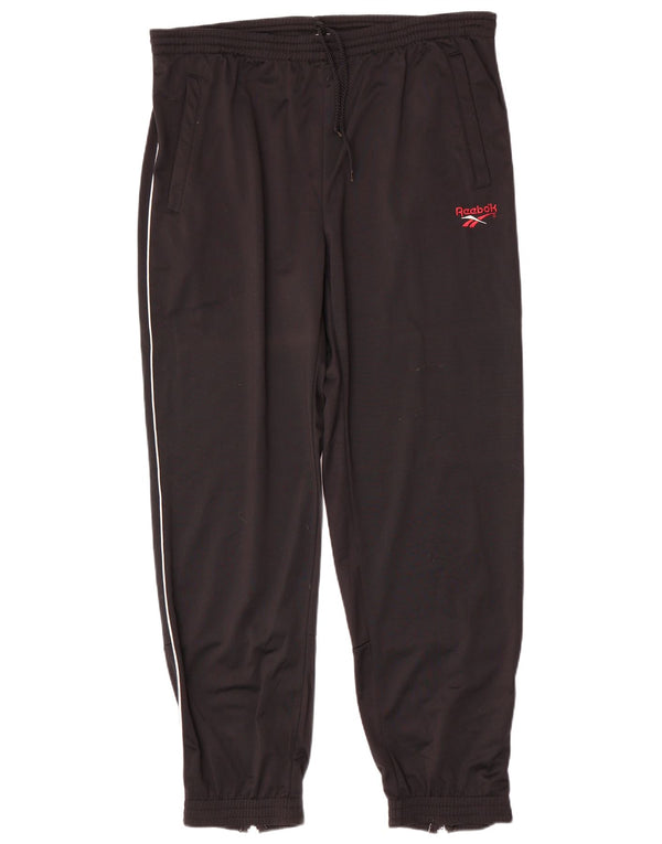 Reebok Herre træningsdragt Bukser Joggers Large Sort Polyester