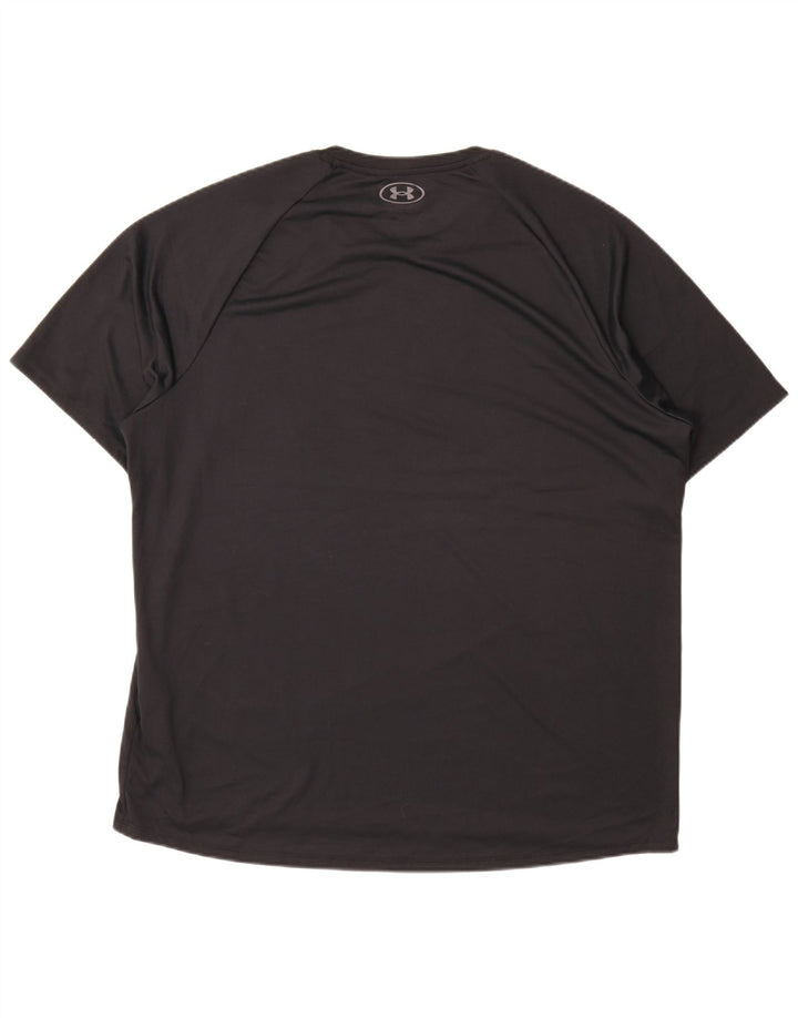 Under Armour Herre T-Shirt Top 2XL Sort Polyester
