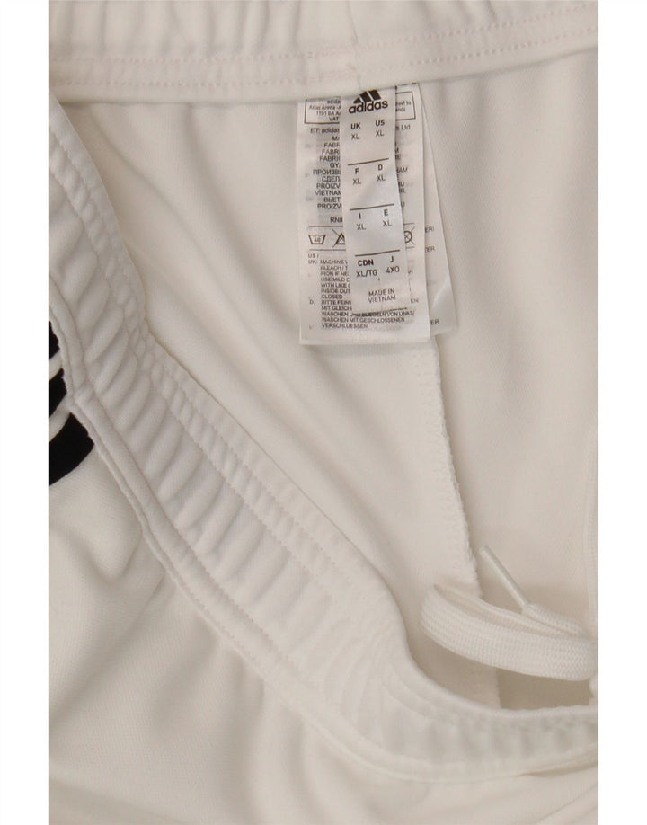 Adidas Herre Climacool Træningsdragt Bukser XL Hvid Polyester