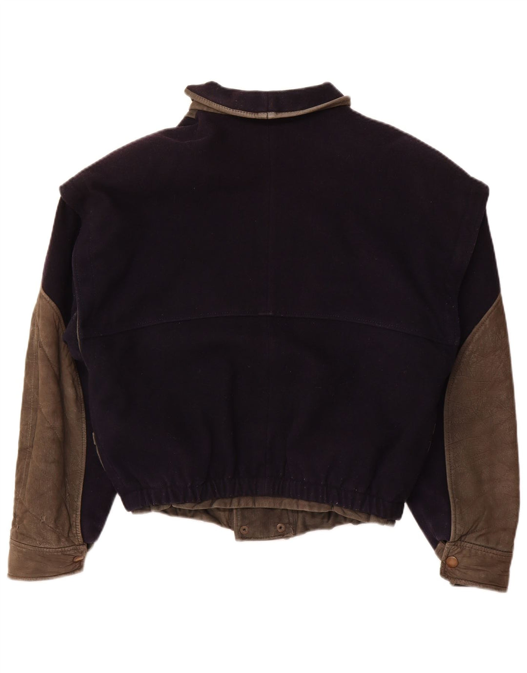 VITTORIO FORTI Bomberjakke til kvinder IT 46 Stor marineblå viskose