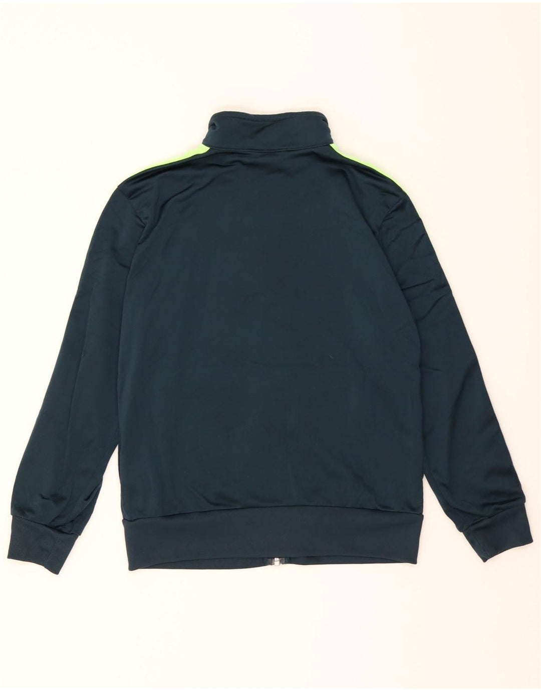 NIKE Boys Tracksuit Top Jacket 12-13 Years Large Navy Blue Colourblock Vintage Nike and Second-Hand Nike from Messina Hembry 