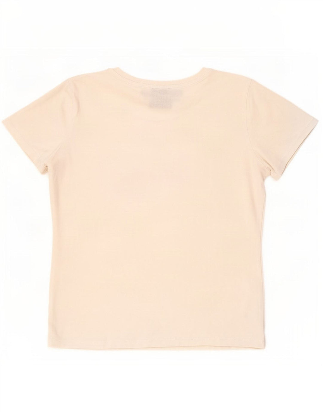 Calvin Klein Dame Grafisk T-Shirt Top Stor Hvid