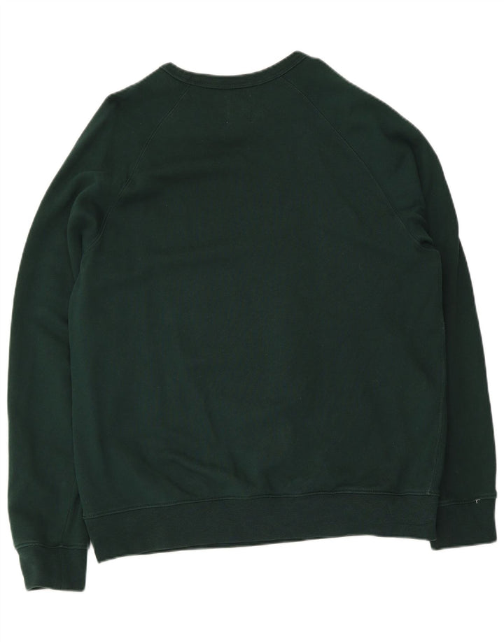 Marks & Spencer Herre sweatshirt Jumper Medium Grøn Bomuld