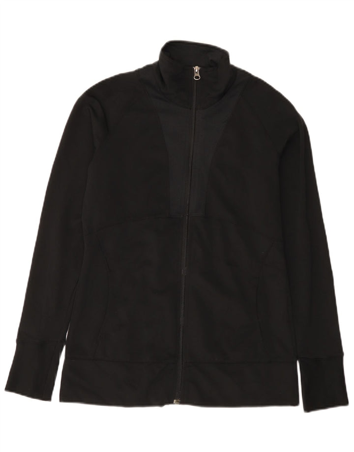 New Balance Dame træningsdragt Topjakke UK 10 Lille Sort