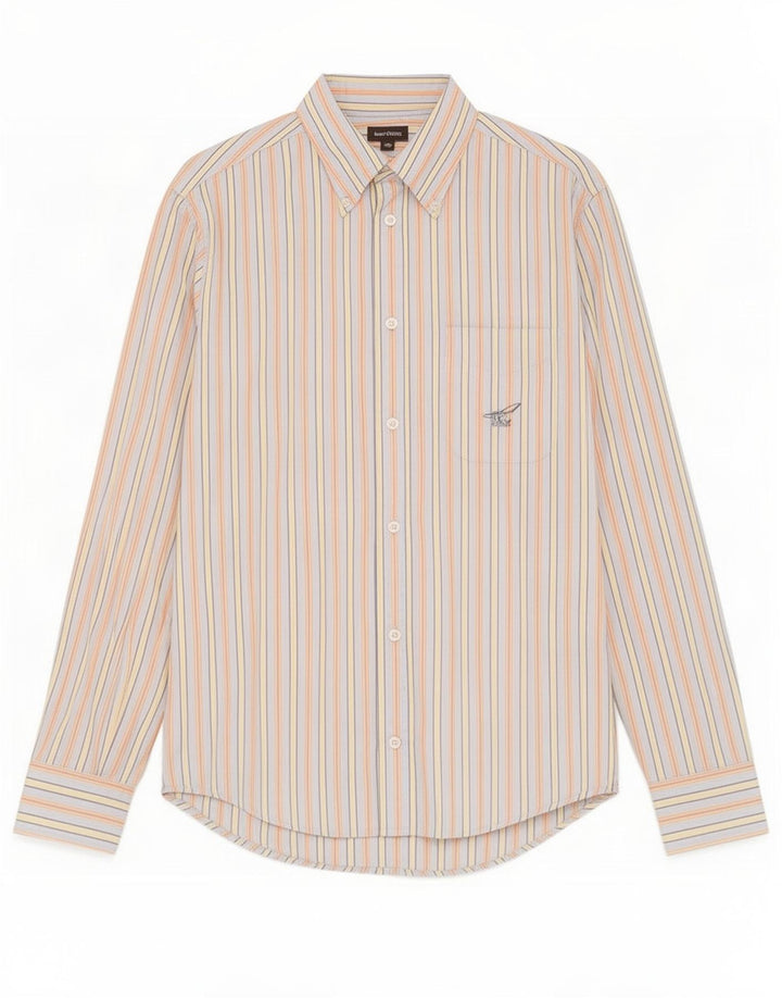 Henry Cottons Herreskjorte str. 40 Medium Flerfarvet Stribet