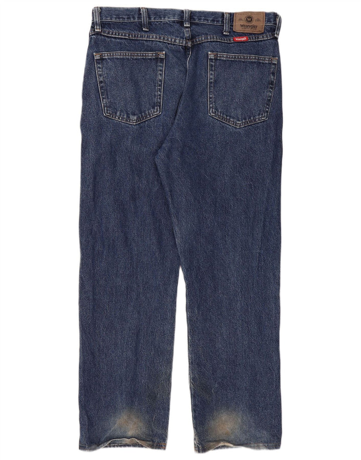 Carrera Herre Regular Fit Straight Jeans W36 L29 Blå Bomuld