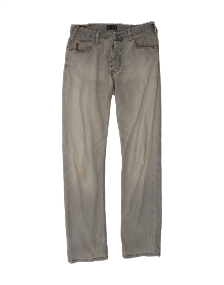 ARMANI Womens Straight Jeans W32 L33  Blue Vintage Armani and Second-Hand Armani from Messina Hembry 