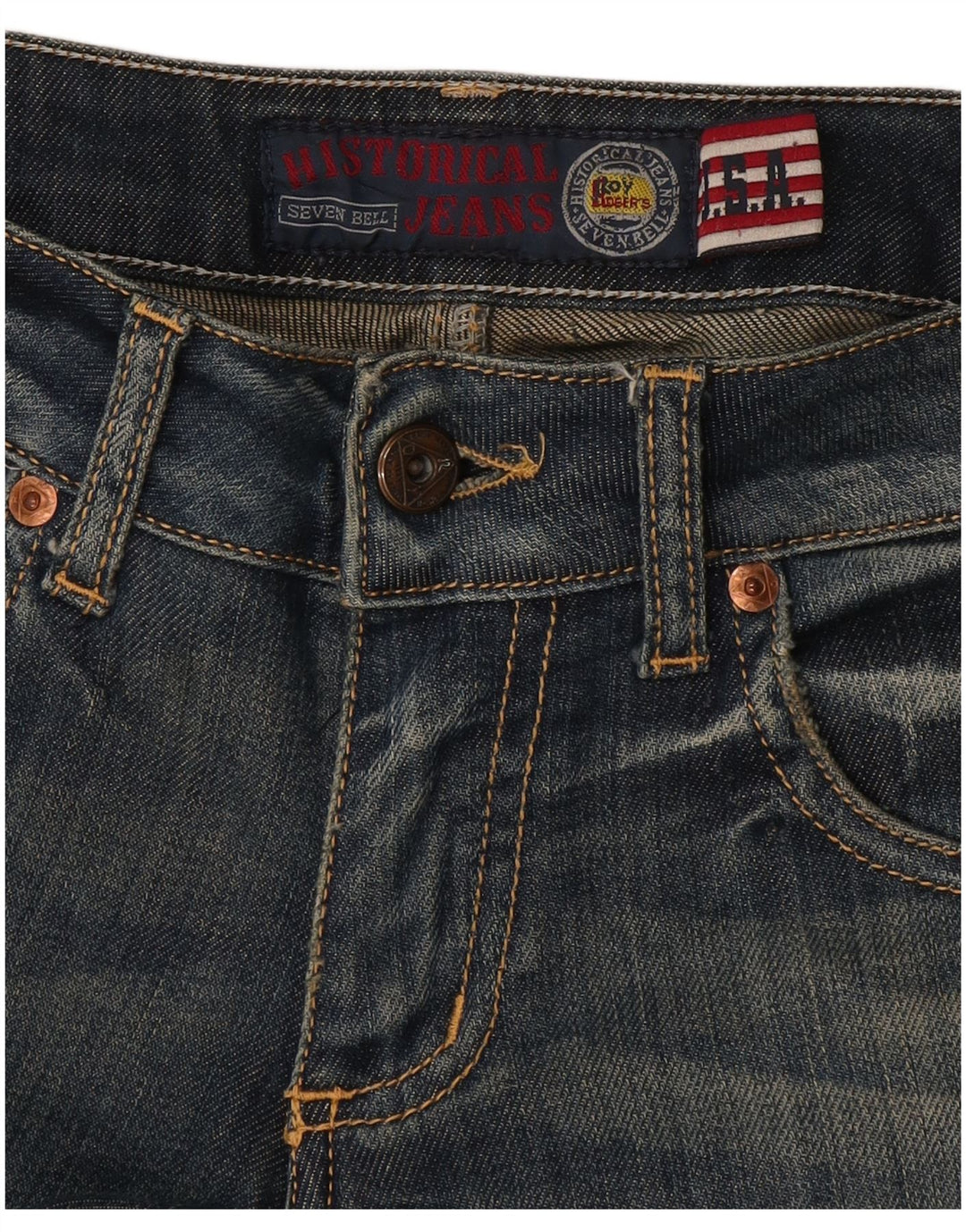 Roy Rogers Lige jeans til kvinder W30 L33 Marineblå