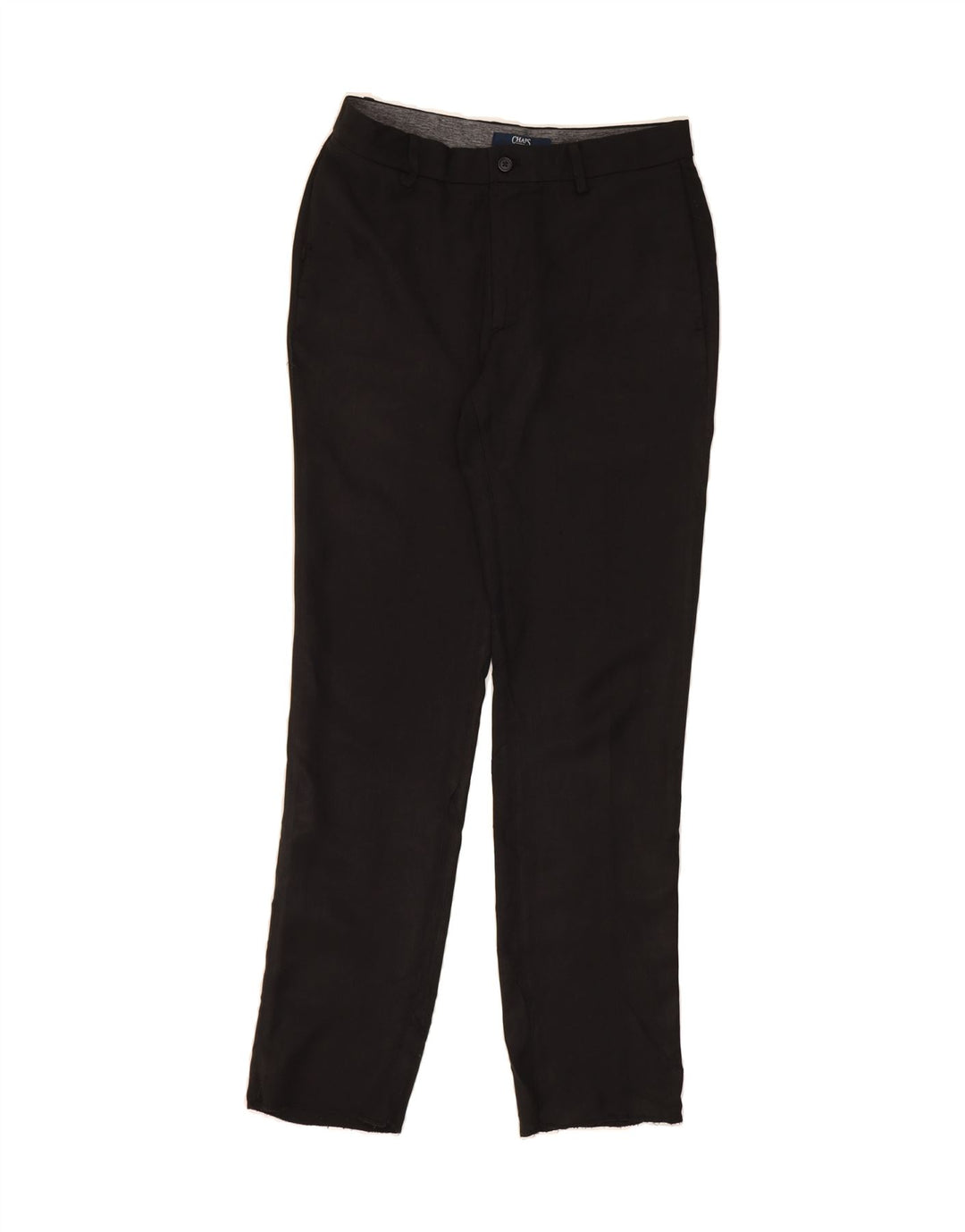 CHAPS Mens Slim Chino Trousers W29 L30 Black Polyester Vintage Chaps and Second-Hand Chaps from Messina Hembry 