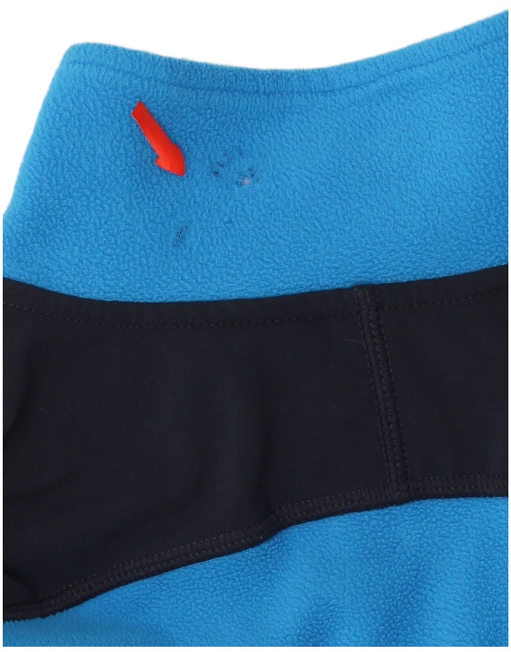 THE NORTH FACE Fleecetrøje med lynlås til mænd Medium Blue Colourblock