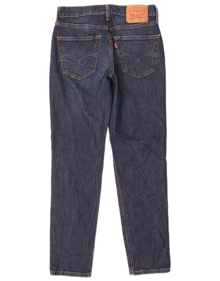 Levi's Herre 531 Straight Jeans W29 L30 Blå Bomuld