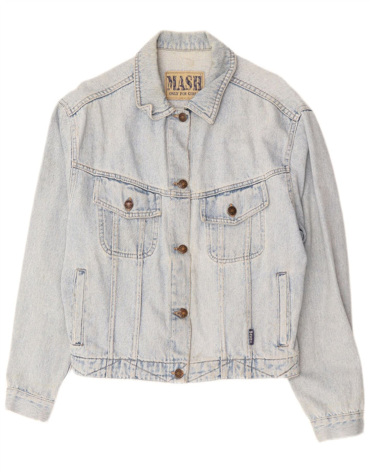 Mash Girls Denimjakke 14-15 År Blå Bomuld