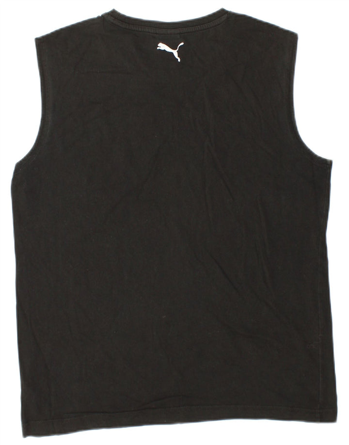 PUMA Herre grafisk vest Top Medium Sort