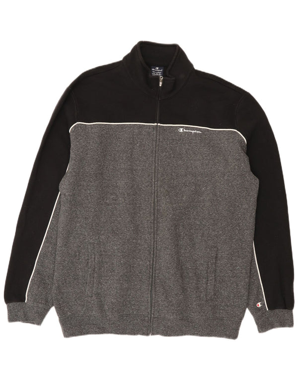 Champion Herre træningsdragt Topjakke 3XL Grå Colourblock Bomuld
