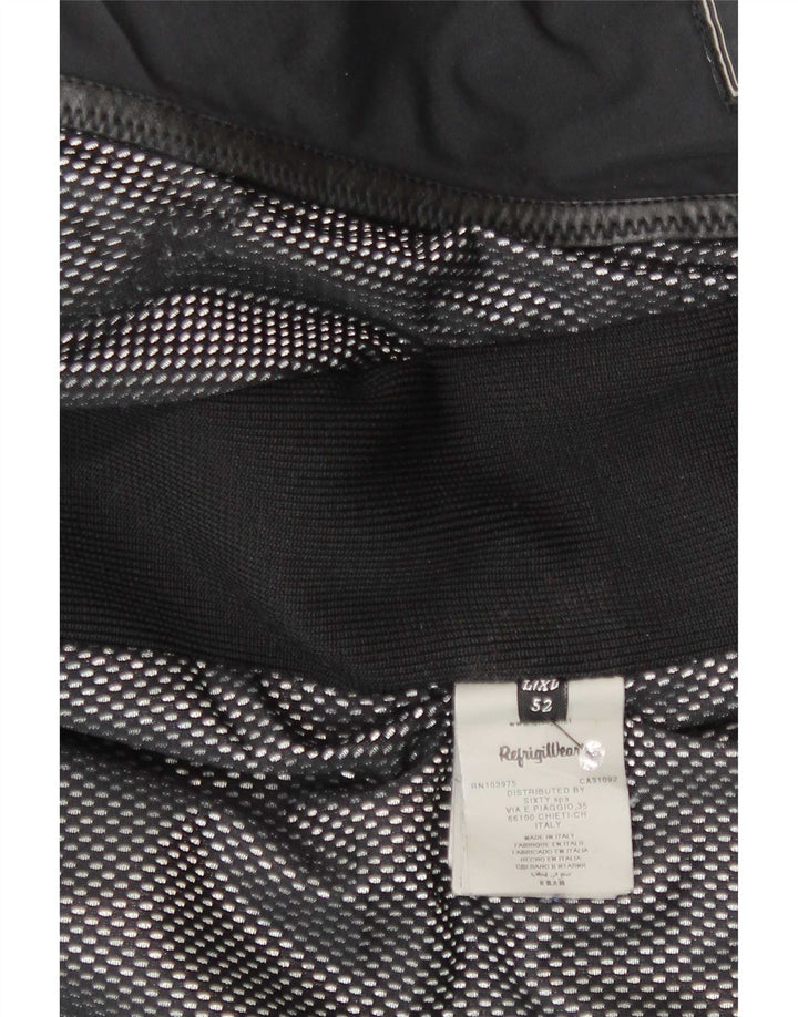 Refrigiwear Polstret jakke til mænd UK 40 Stor sort polyamid