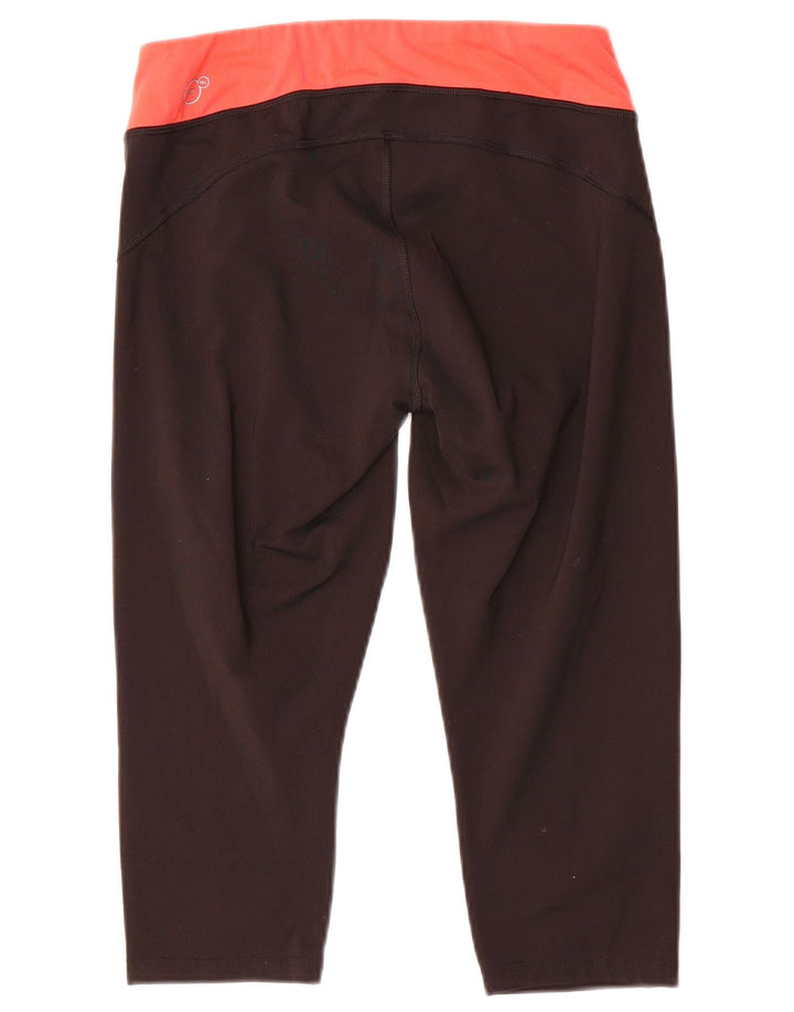 Puma Capri Leggings til kvinder UK 14 Medium Sort Colourblock Polyester