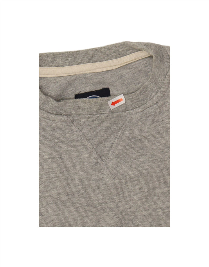 NORTH SAILS Mens Sweatshirt Jumper Large Grey Cotton