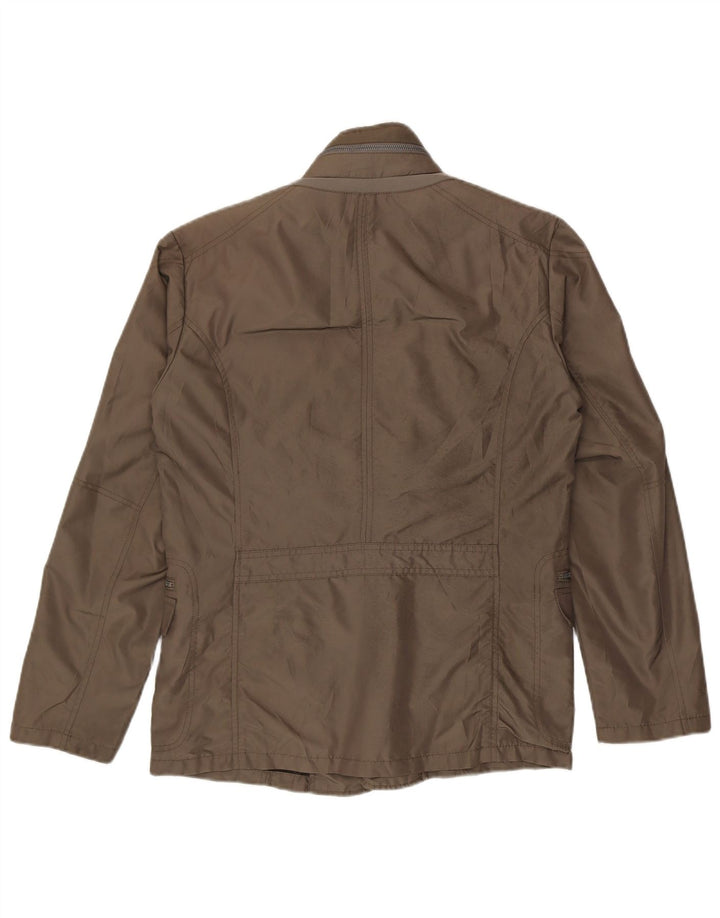 Geox Herre Respira Utility Jacket UK 40 Large Khaki Polyester