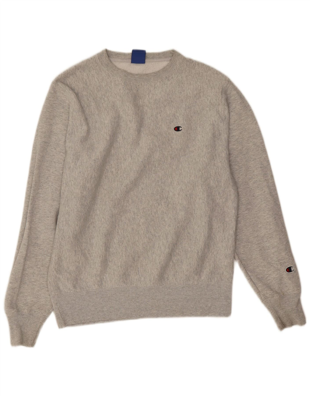 Champion Herre Sweatshirt Jumper Lille grå Flecked Bomuld