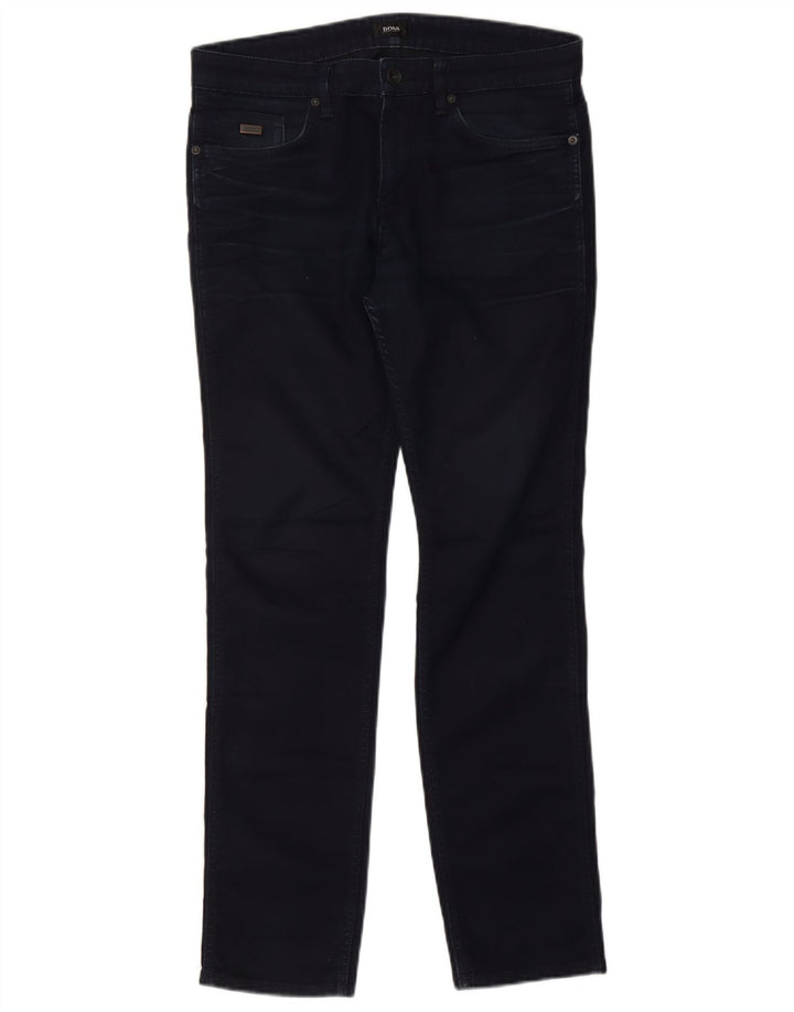 Hugo Boss Dame Slim Jeans W32 L30 Marineblå