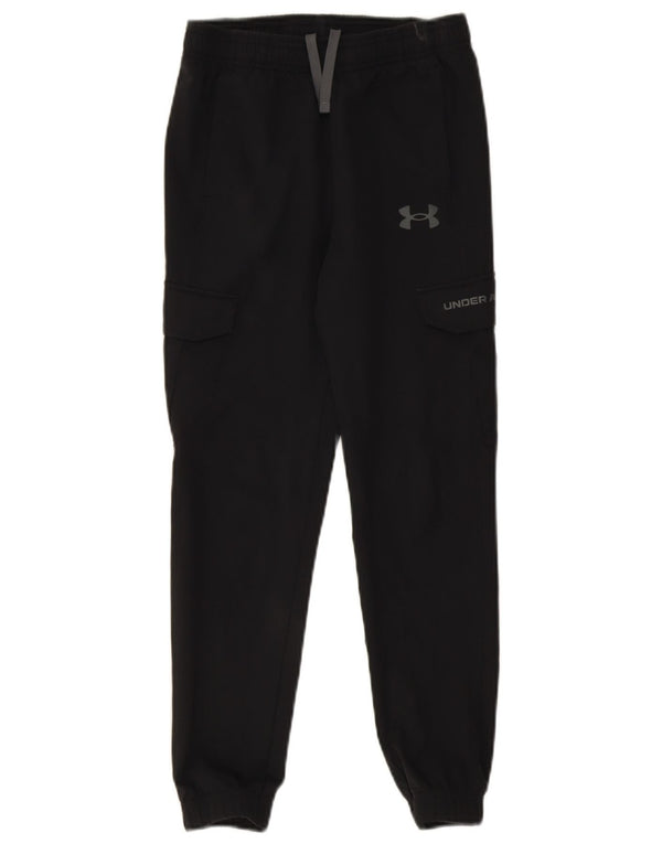 Under Armour Boys Cargo træningsdragt Bukser Joggers 9-10 år Medium Sort
