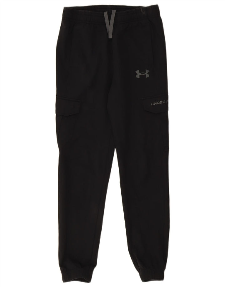 Under Armour Boys Cargo træningsdragt Bukser Joggers 9-10 år Medium Sort