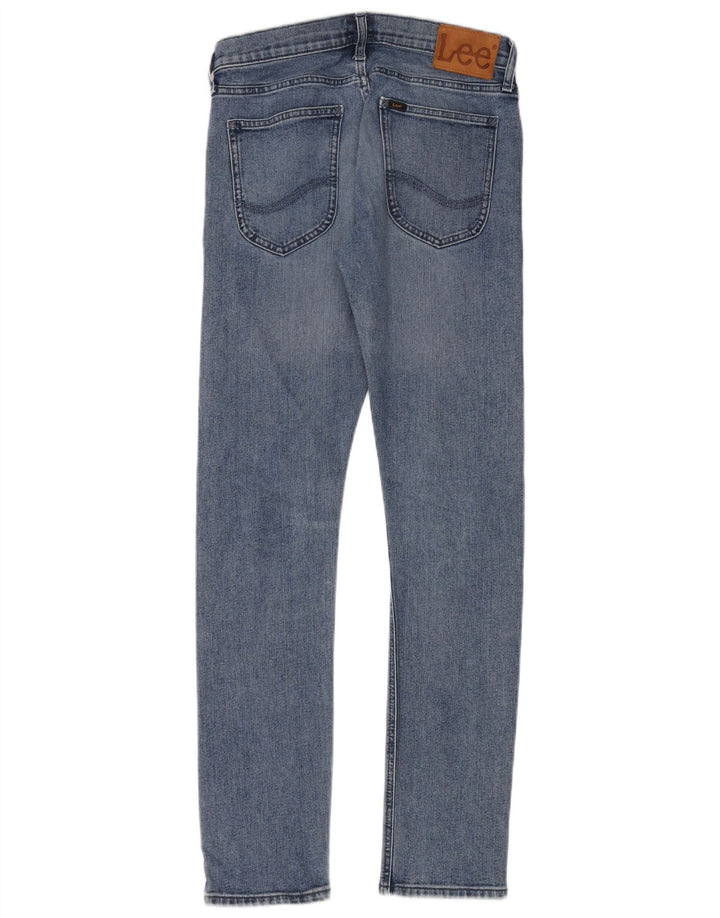 Lee Herre Luke Slim Jeans W28 L32 Blå Bomuld