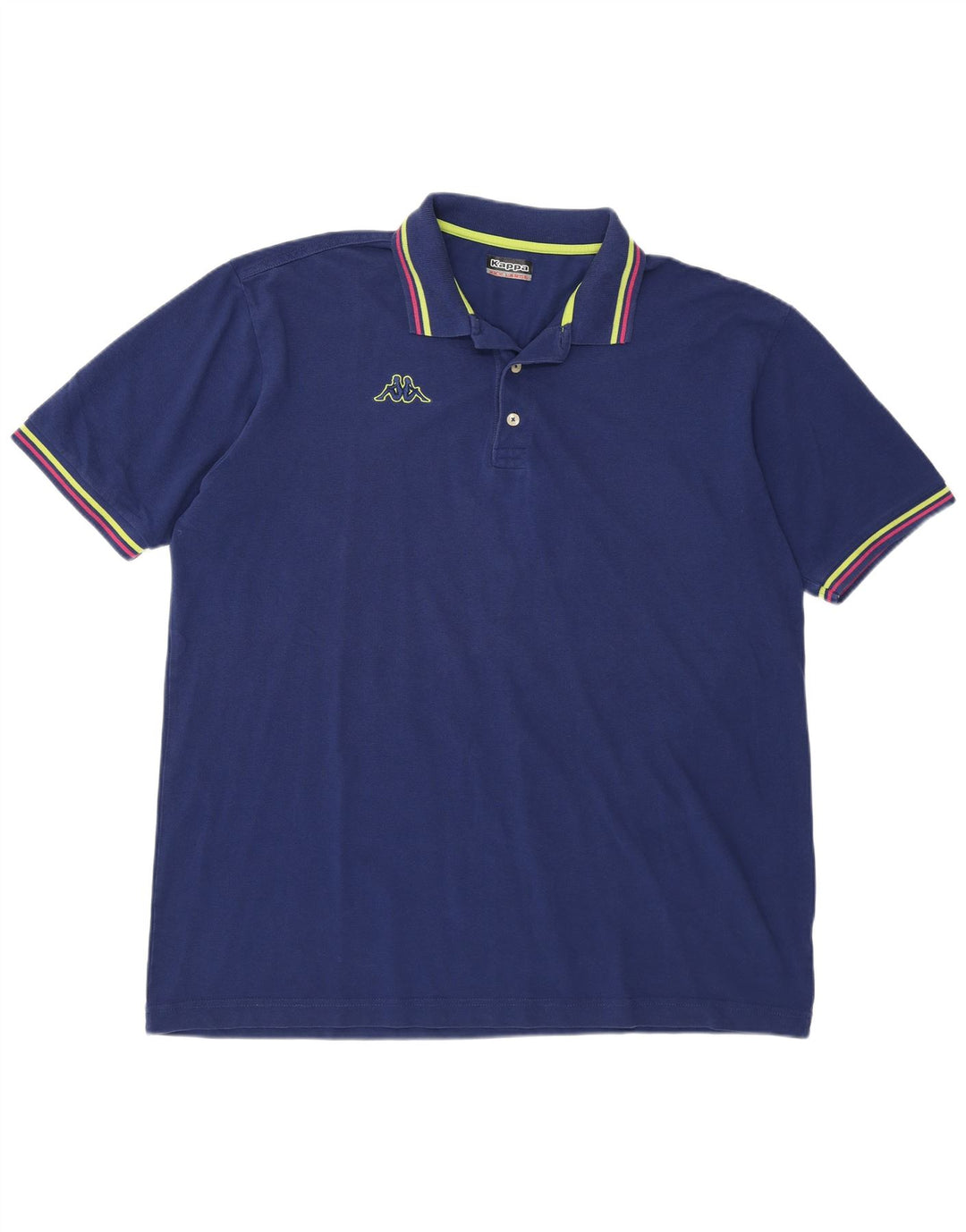 Kappa Herre Slim Fit Polo Shirt 3XL Navy Blue