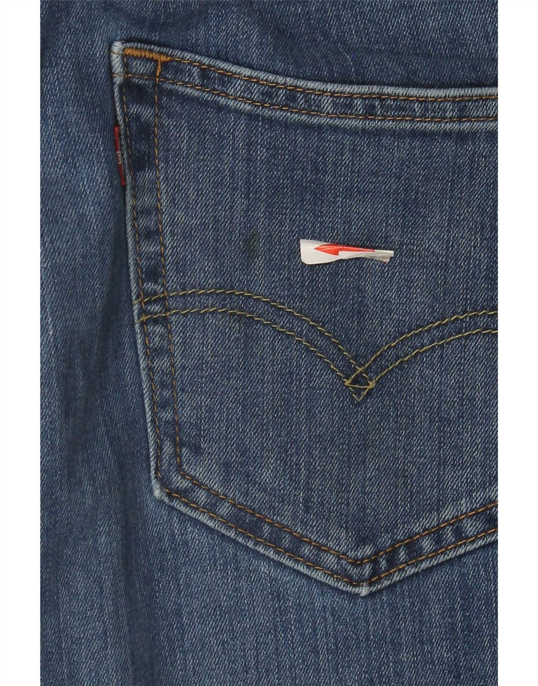 Levi's Herre 541 Athletic Straight Jeans W32 L34 Blå Bomuld