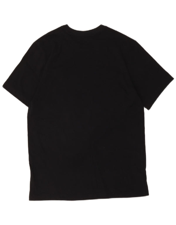 Jordan Herre grafisk T-shirt Top Medium Sort Bomuld