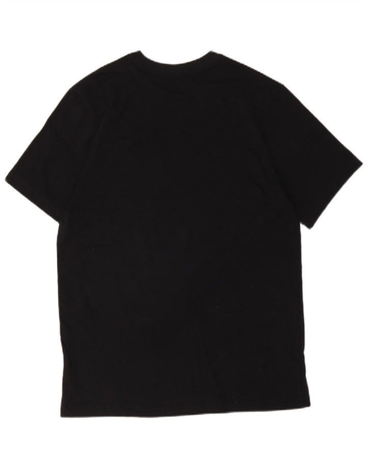 Jordan Herre grafisk T-shirt Top Medium Sort Bomuld