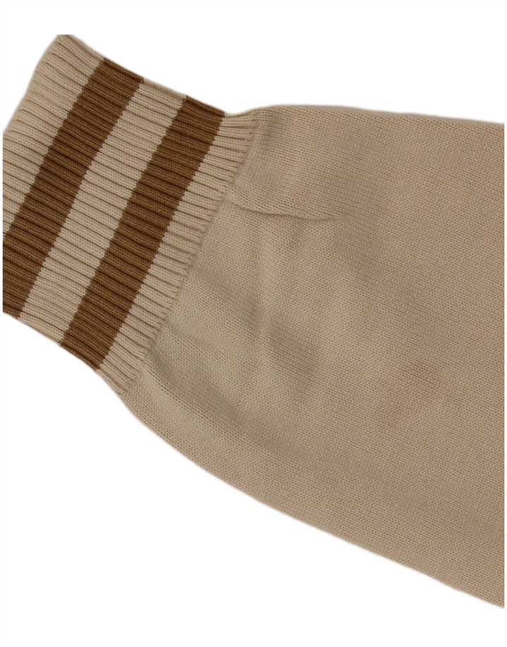 Angelo Litrico Herre Crew Neck Jumper Sweater 2XL Beige Argyle/Diamond