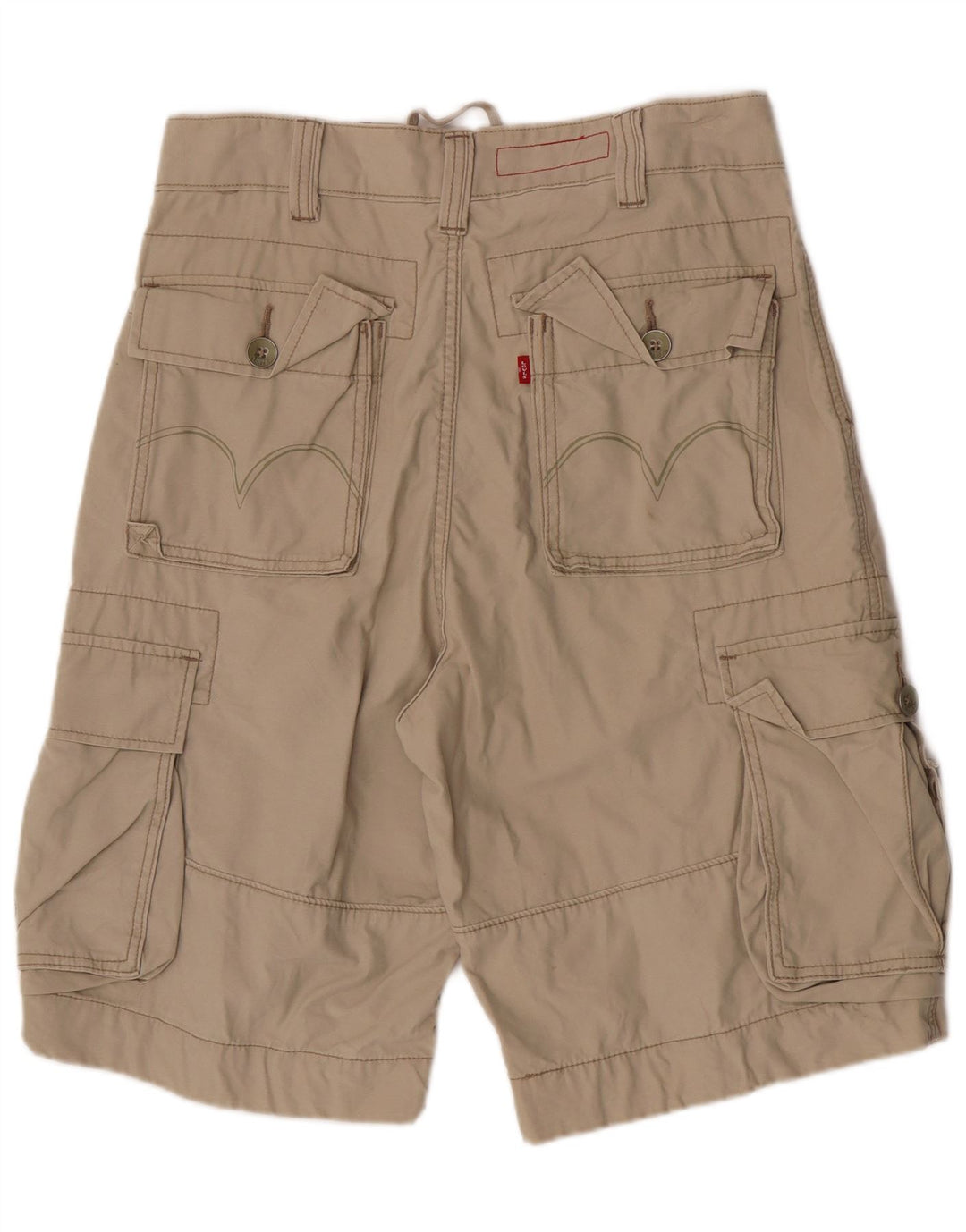 Levi's Herre Cargo Shorts Medium W32 Khaki Bomuld