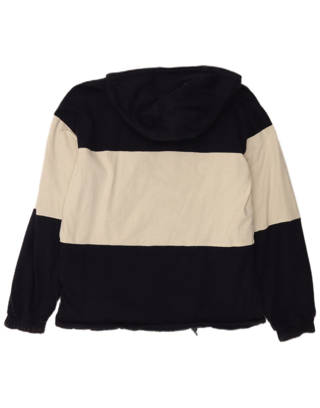 FILA Vendbar jakke med hætte til mænd IT 50 Large Navy Blue Colourblock