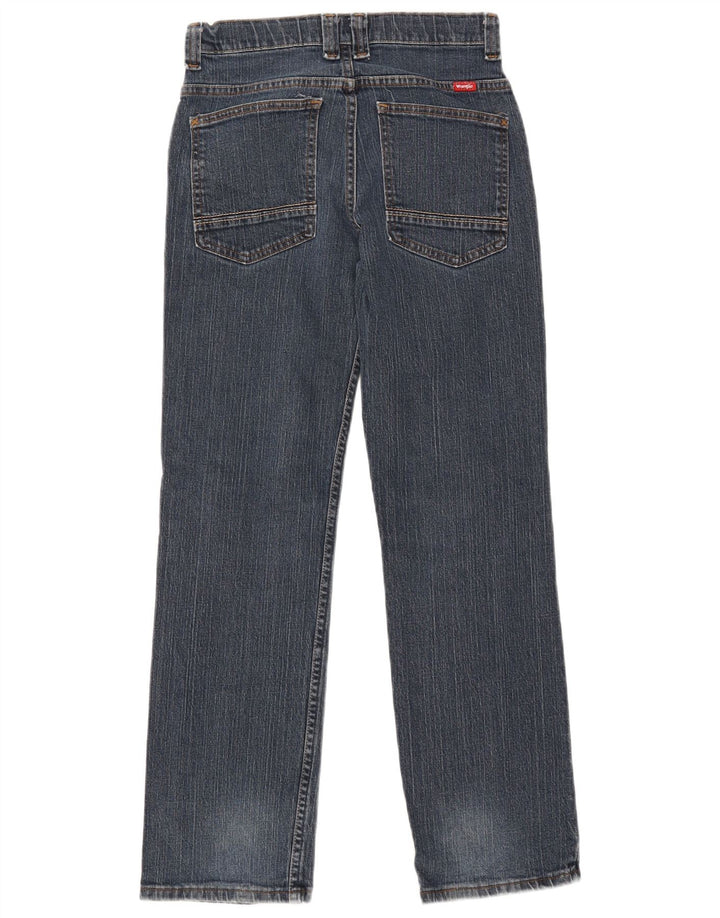 Wrangler Boys Straight Jeans 15-16 år W28 L28 Blå Bomuld