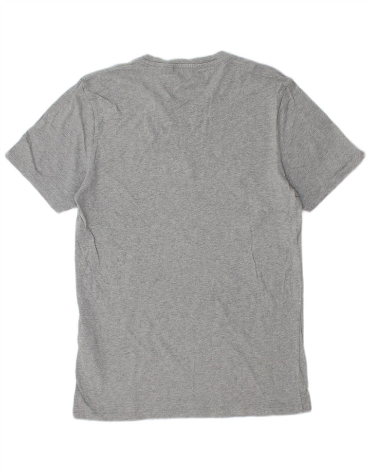 LEVI'S Grafisk T-shirt top til mænd, lille grå bomuld