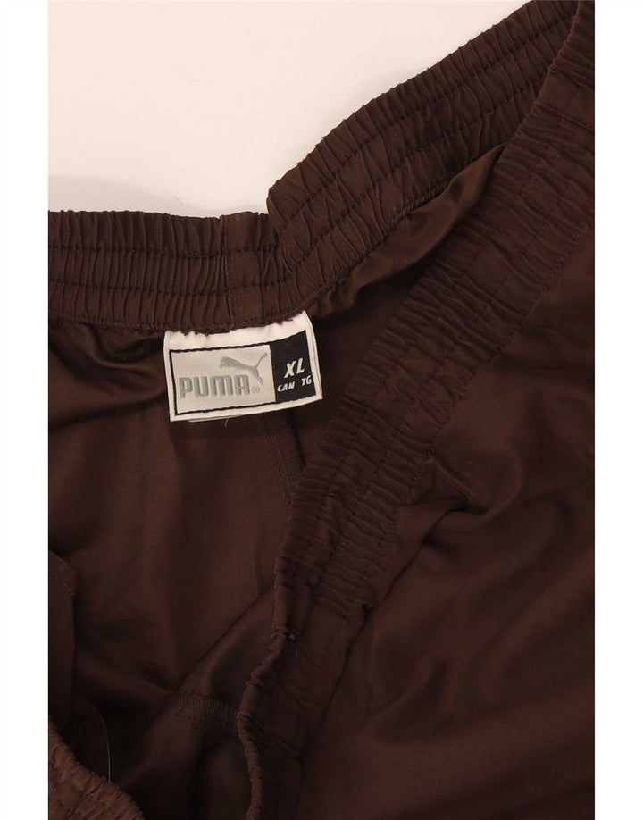 Puma Træningsdragtsbukser til mænd XL brun polyester
