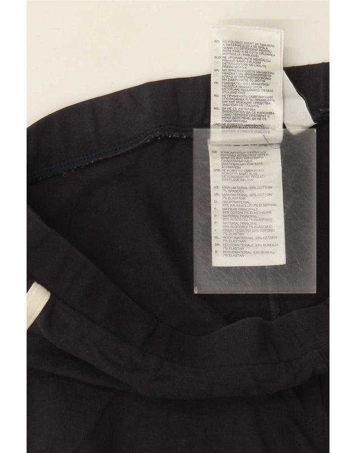 Adidas Dame Leggings UK 8 Small Navy Blue Bomuld