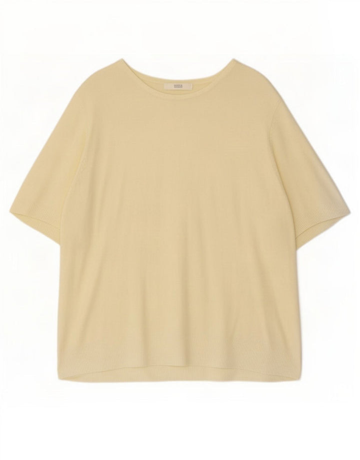 Marks & Spencer Damebluse Top UK 16 Stor Gul