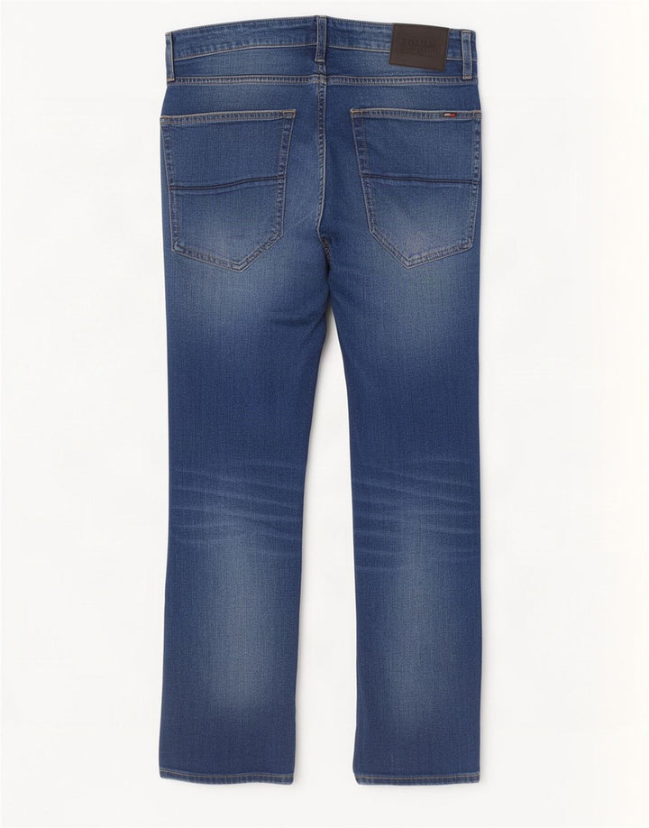 Tommy Hilfiger Herre Slim Jeans W32 L32 Blå Bomuld